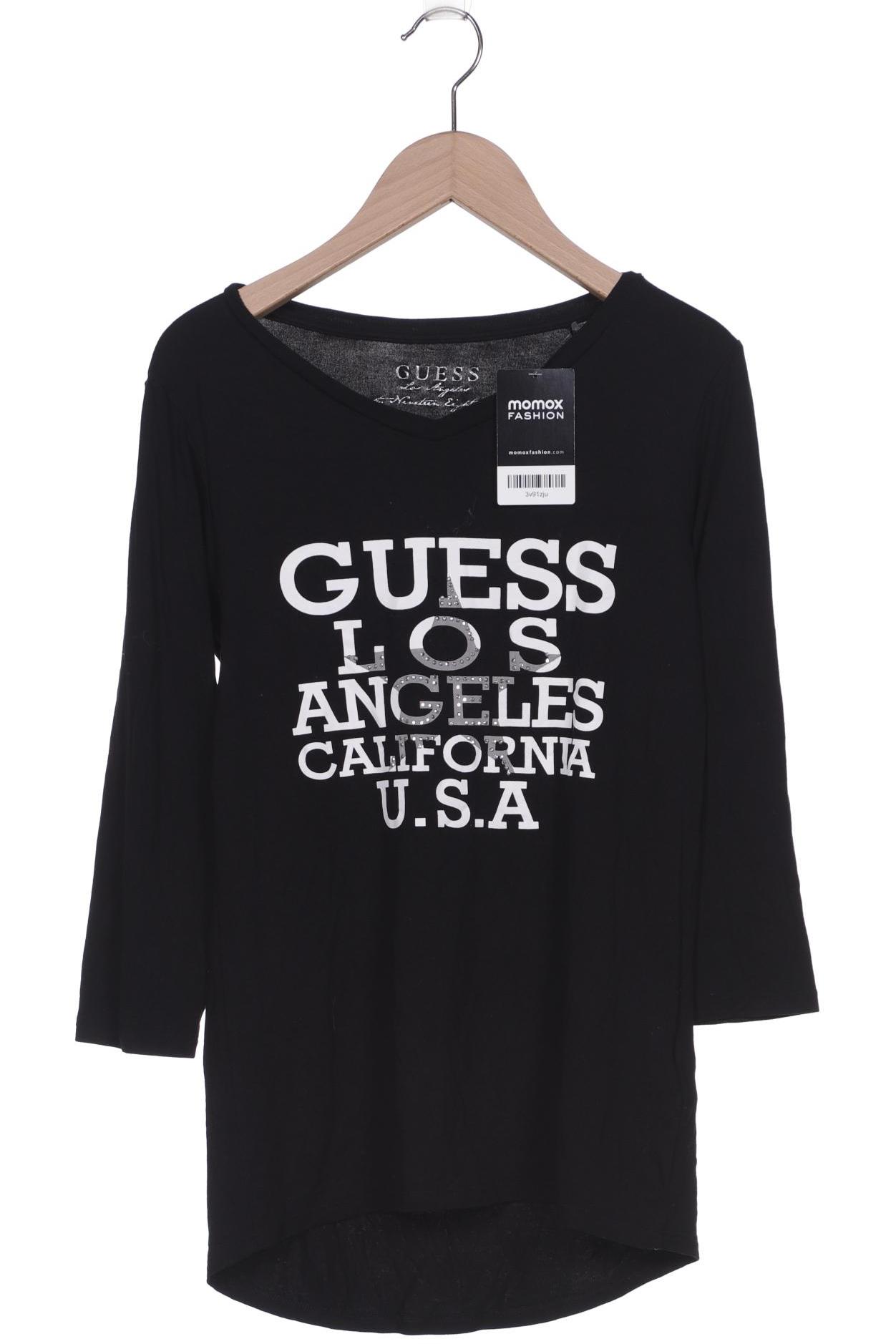 

Guess Damen Langarmshirt, schwarz, Gr. 38