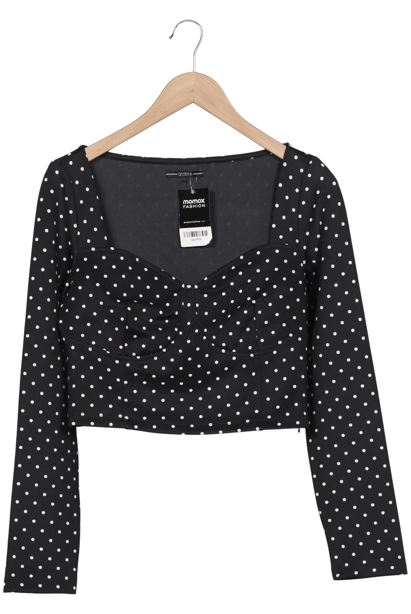 

Guess Damen Langarmshirt, schwarz, Gr. 40