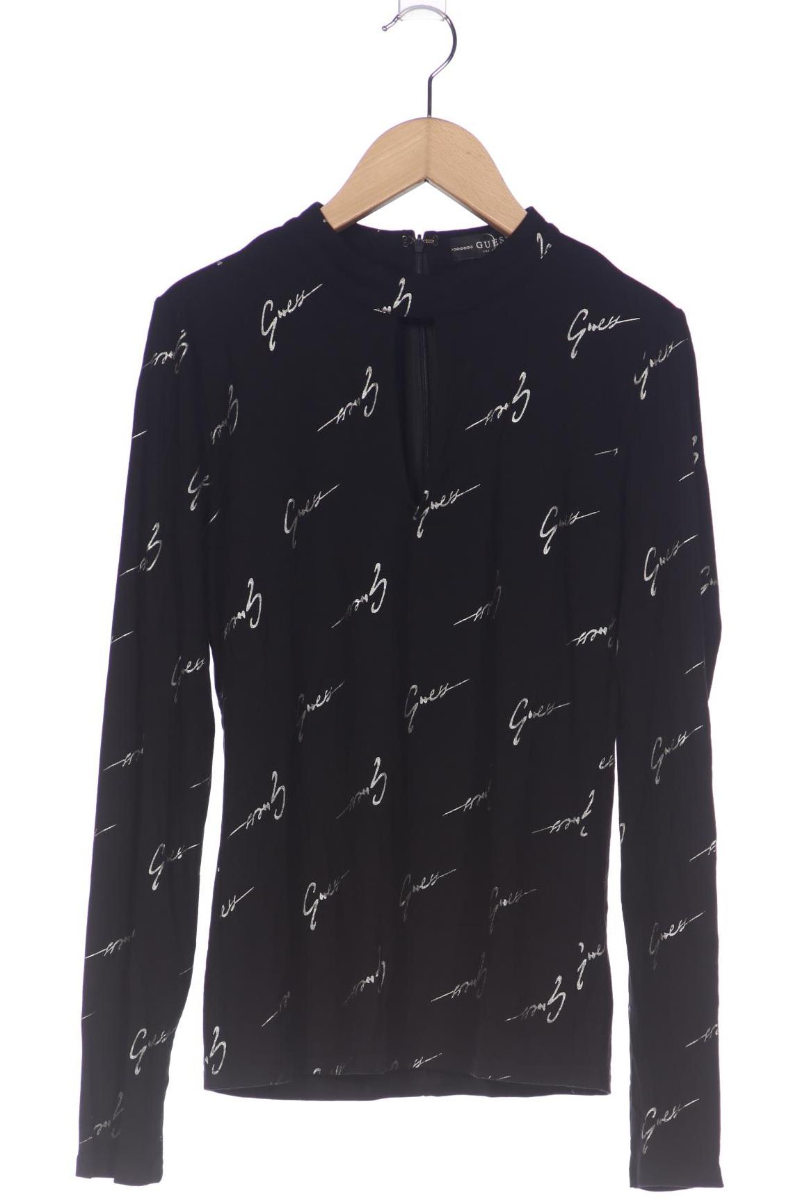 

Guess Damen Langarmshirt, schwarz, Gr. 38
