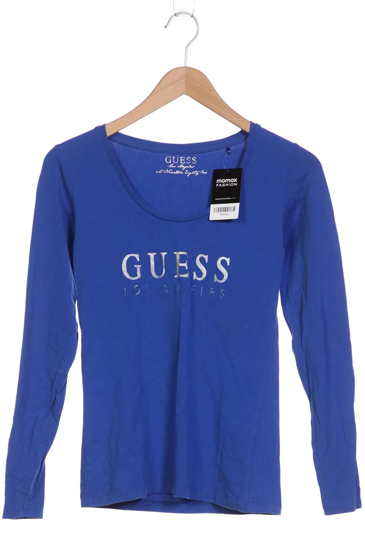 

GUESS Damen Langarmshirt, blau