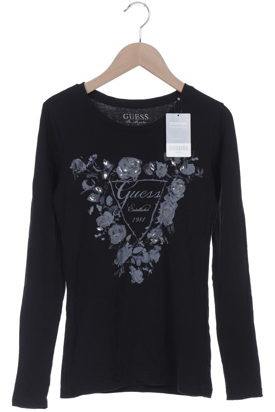 

Guess Damen Langarmshirt, schwarz, Gr. 36