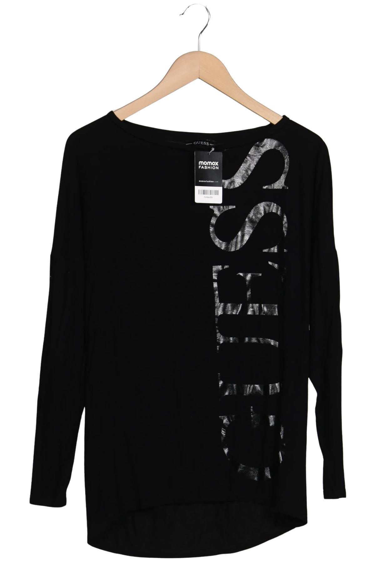 

Guess Damen Langarmshirt, schwarz, Gr. 34