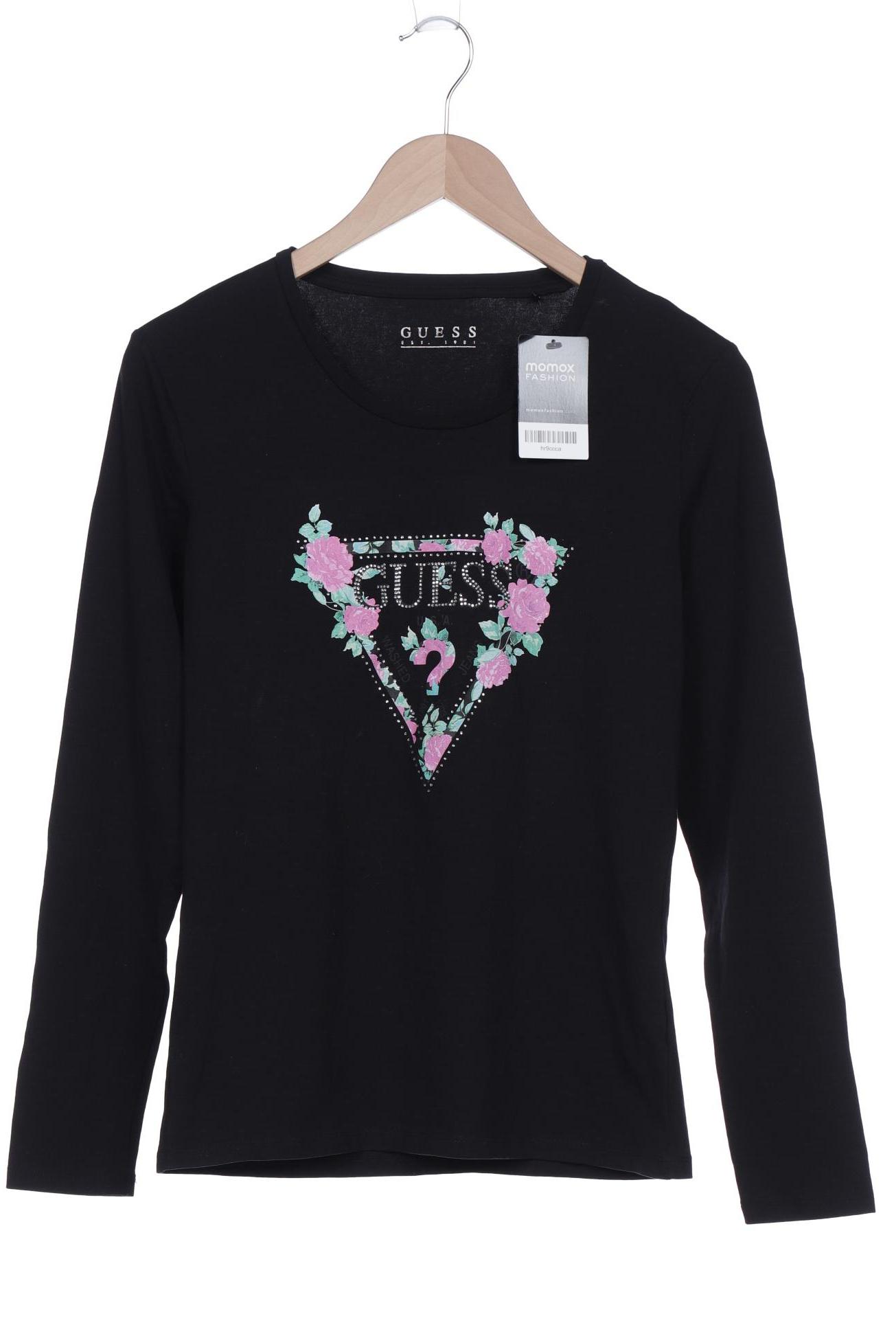 

GUESS Damen Langarmshirt, schwarz