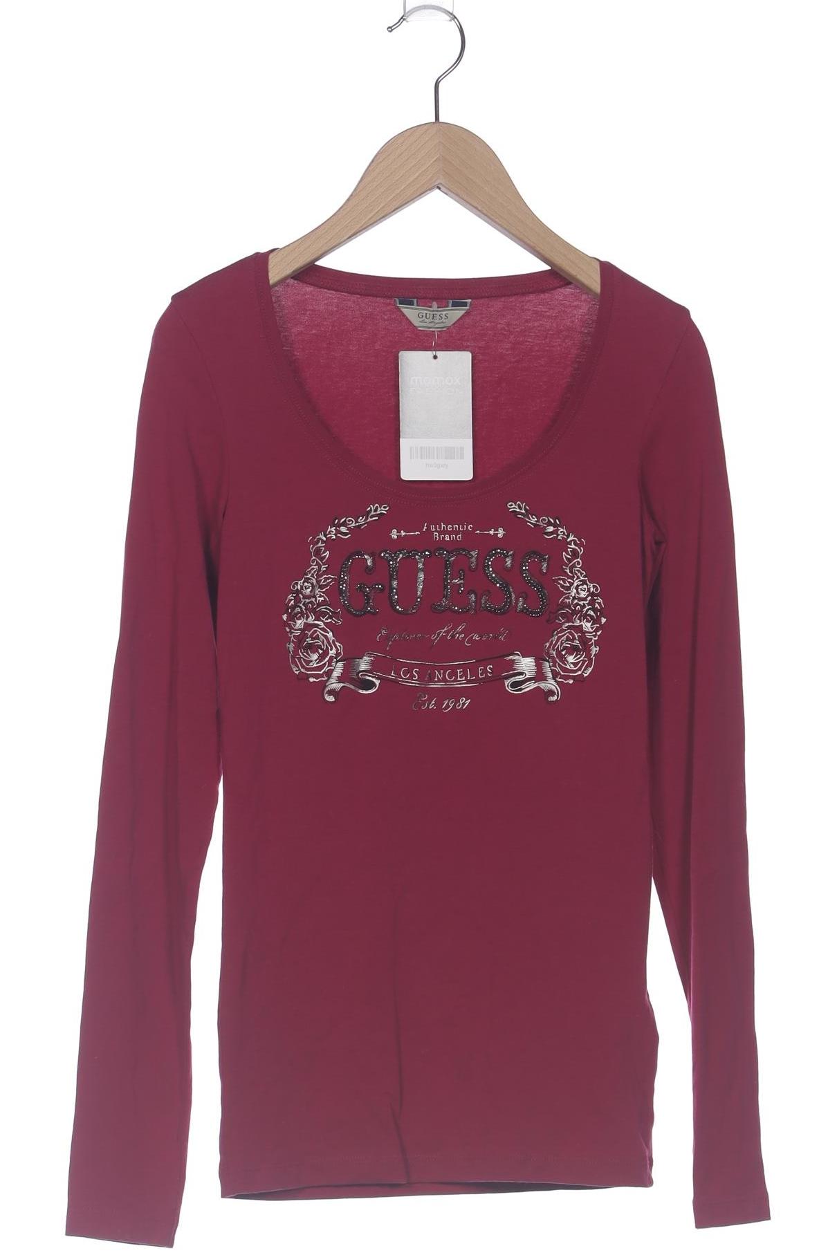 

Guess Damen Langarmshirt, pink, Gr. 32