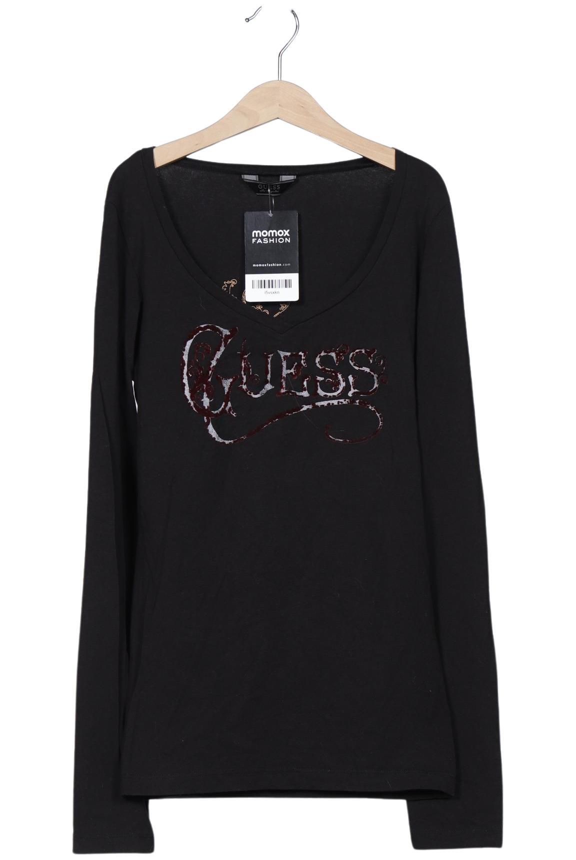 

Guess Damen Langarmshirt, schwarz, Gr. 30