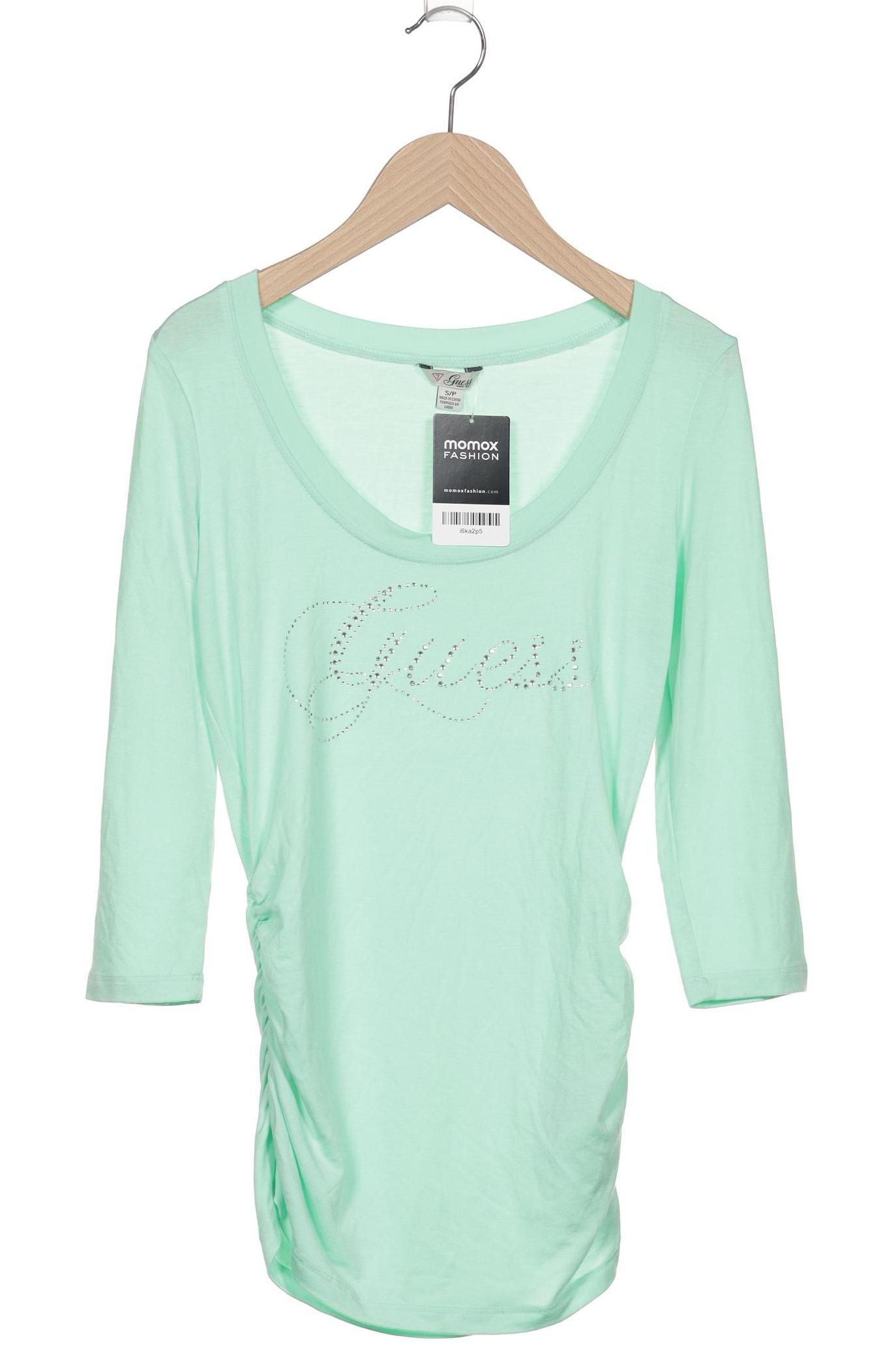 

Guess Damen Langarmshirt, hellgrün, Gr. 36