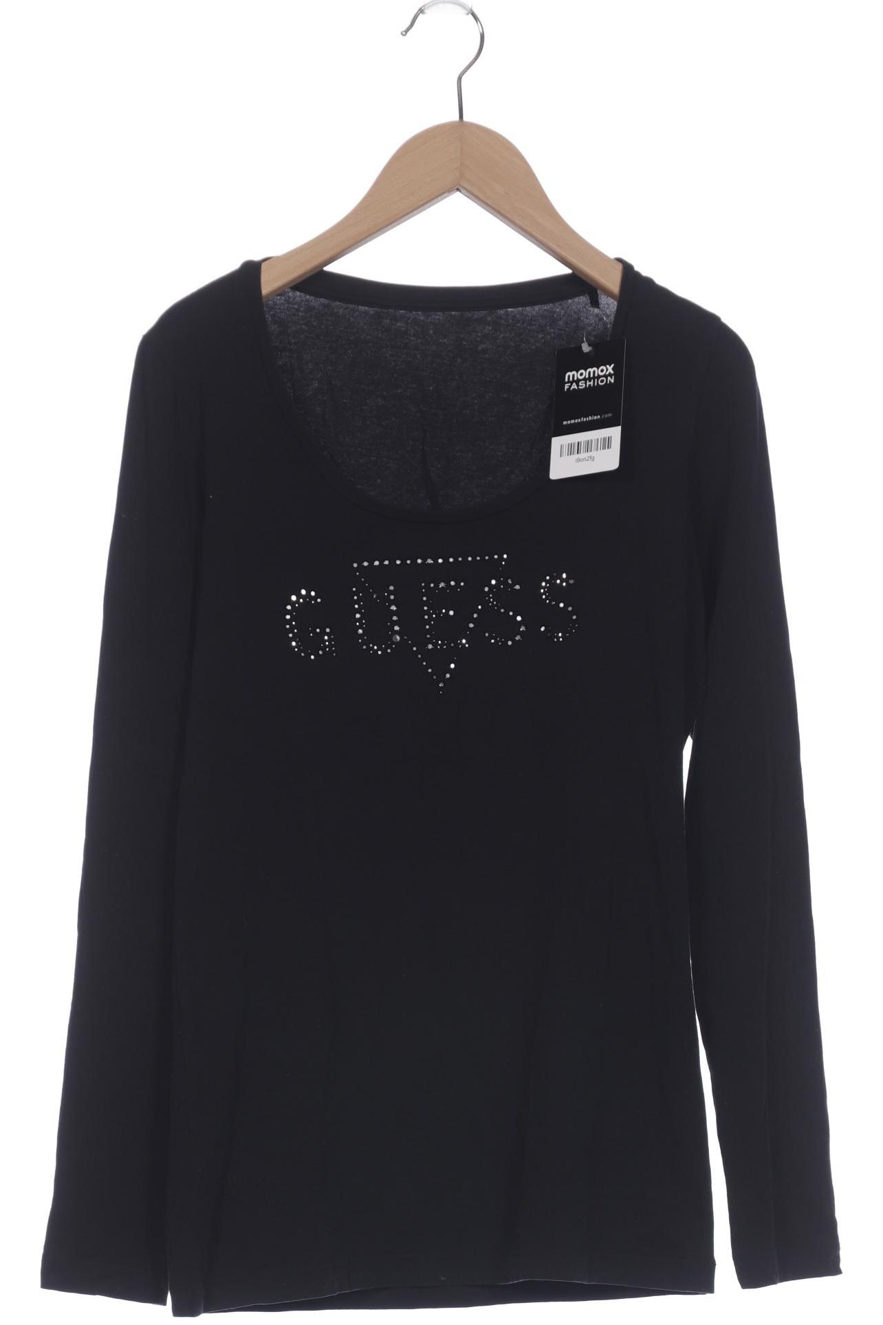 

Guess Damen Langarmshirt, schwarz, Gr. 36
