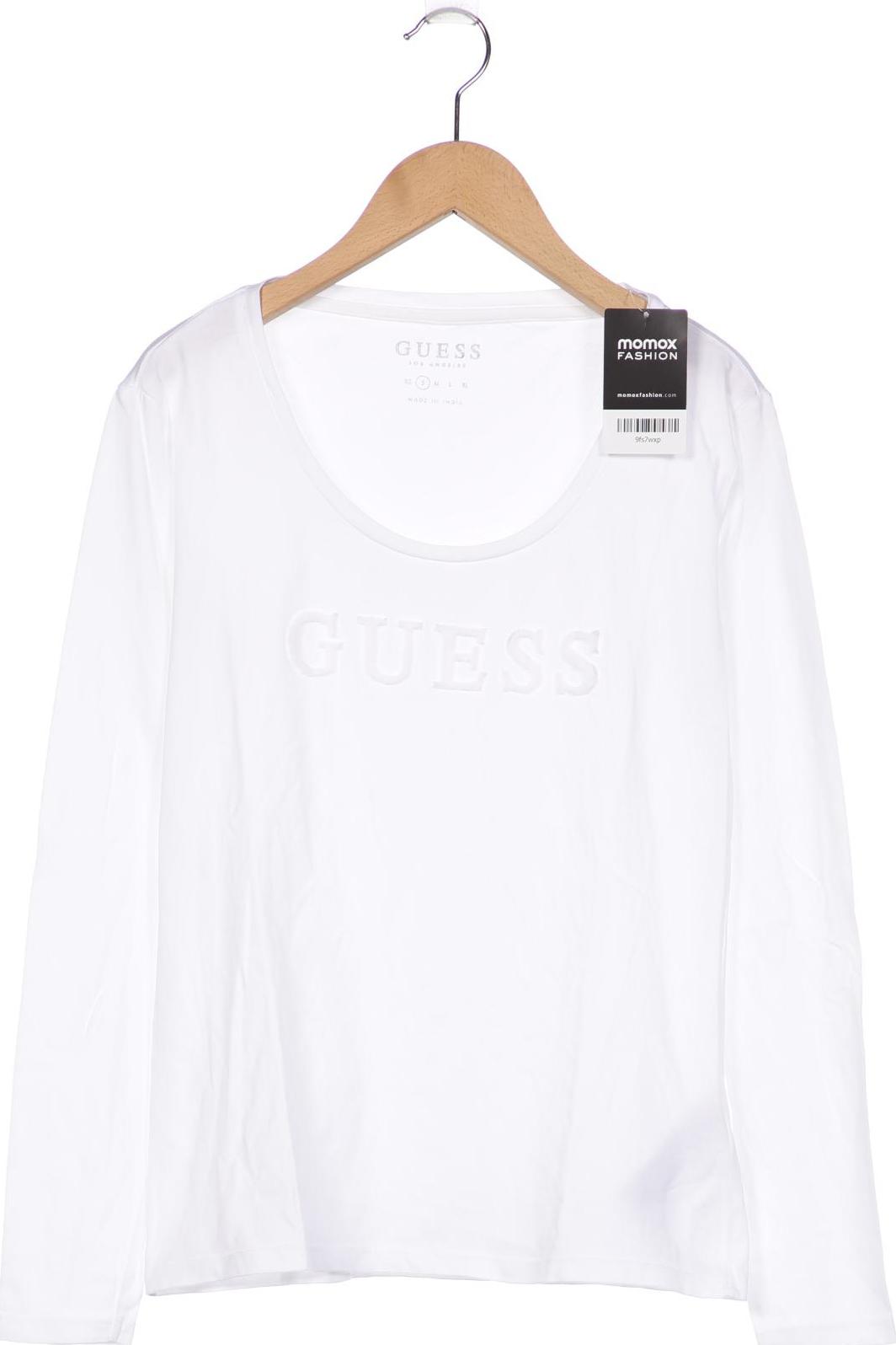 

Guess Damen Langarmshirt, weiß, Gr. 40