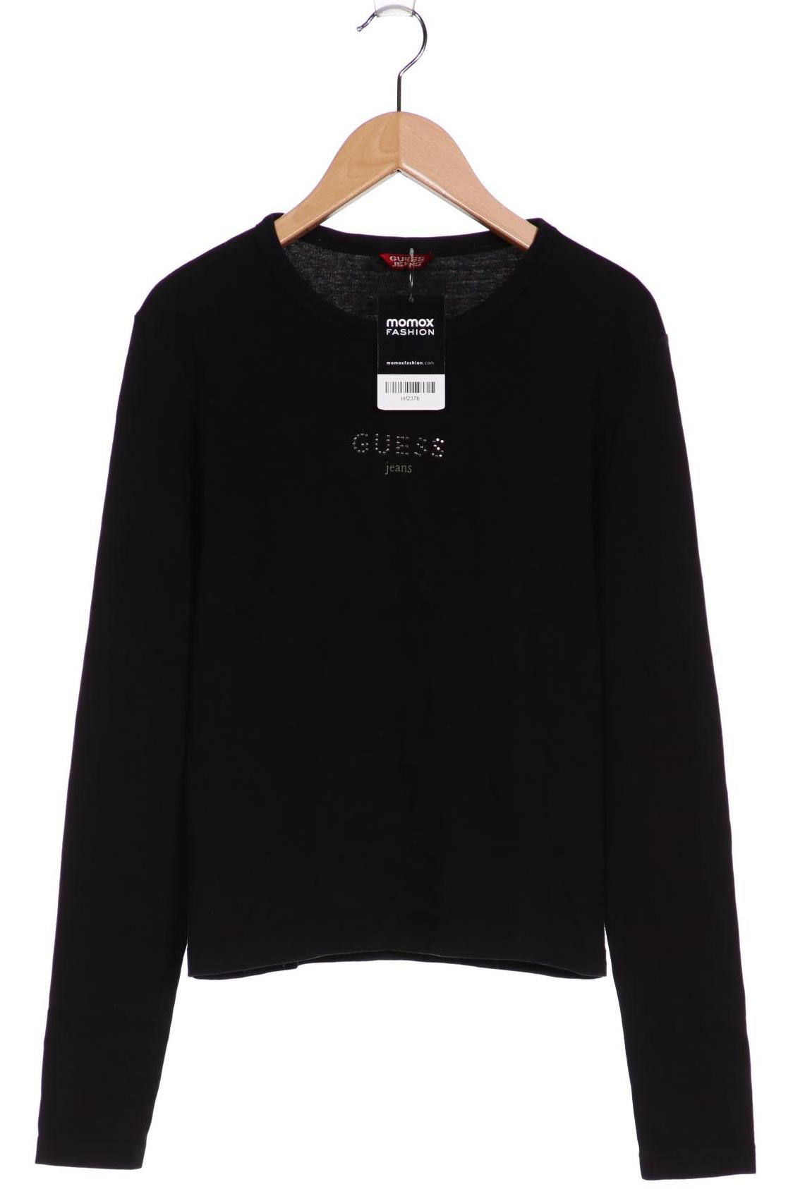 

Guess Damen Langarmshirt, schwarz, Gr. 38