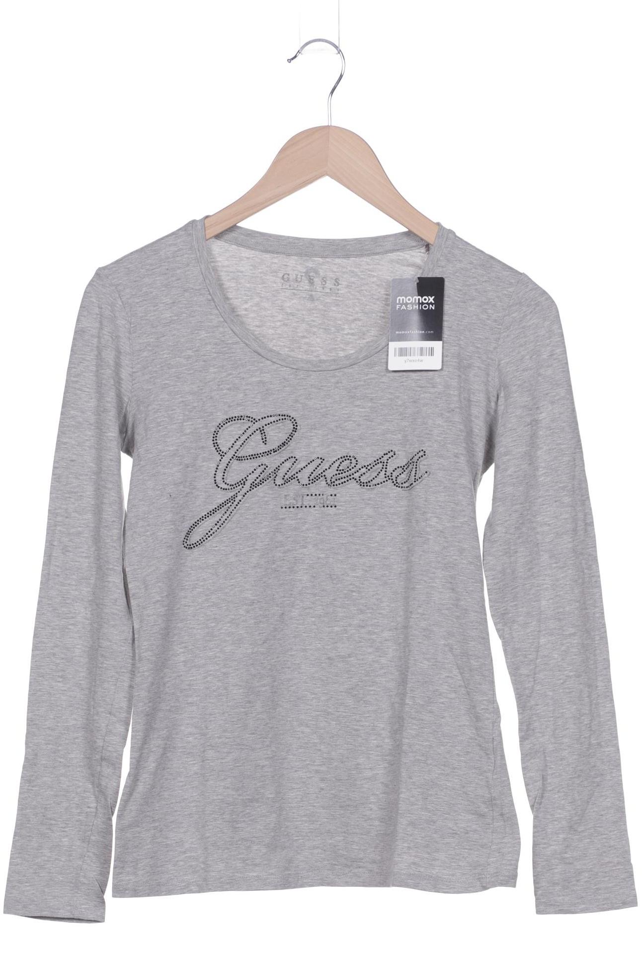 

Guess Damen Langarmshirt, grau, Gr. 42