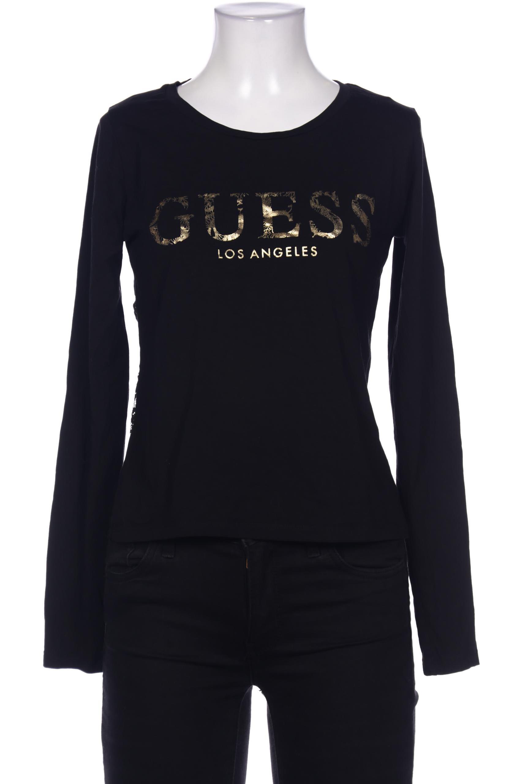 

Guess Damen Langarmshirt, schwarz, Gr. 36