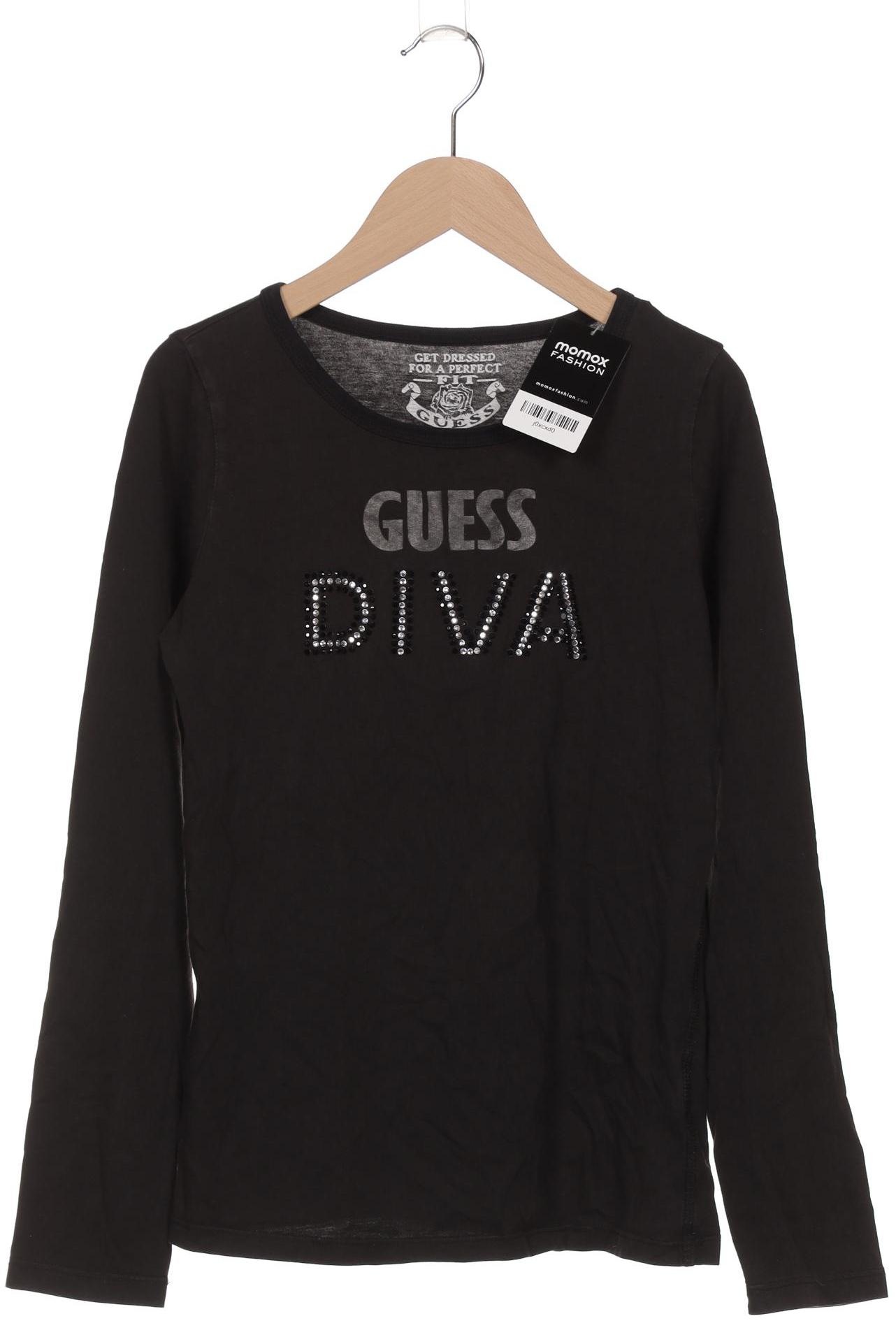 

Guess Damen Langarmshirt, schwarz, Gr. 42