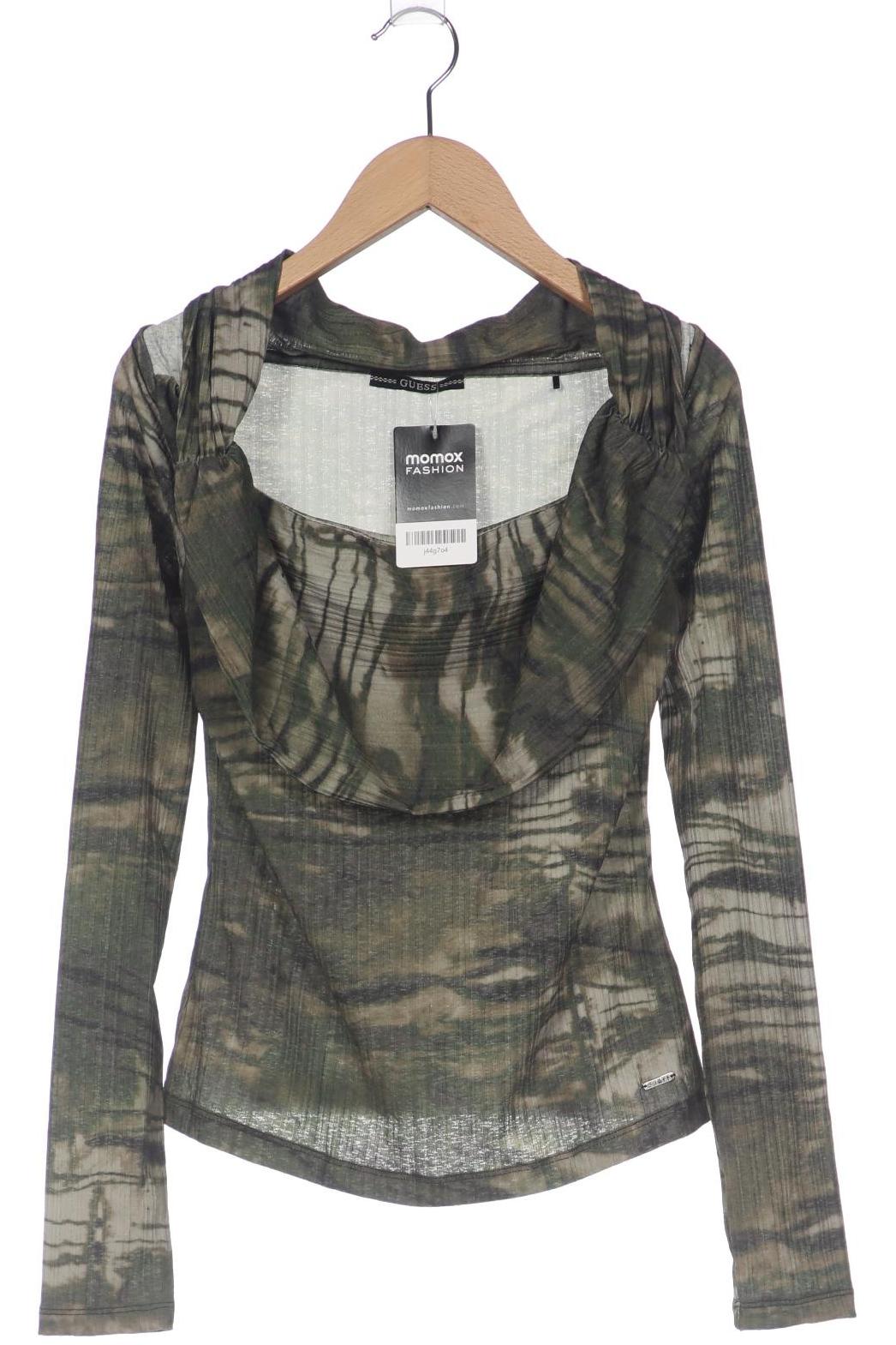 

Guess Damen Langarmshirt, grün, Gr. 40