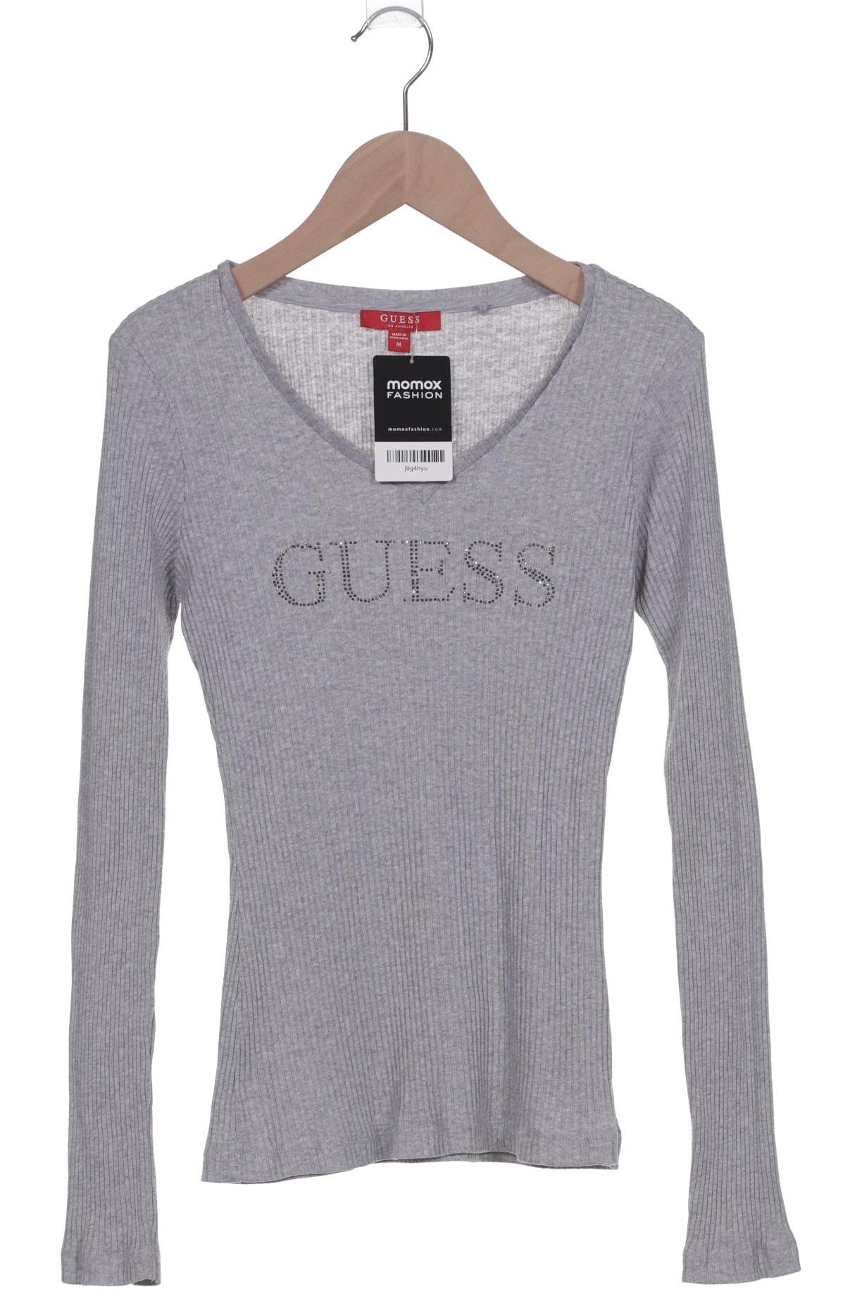 

Guess Damen Langarmshirt, grau, Gr. 38