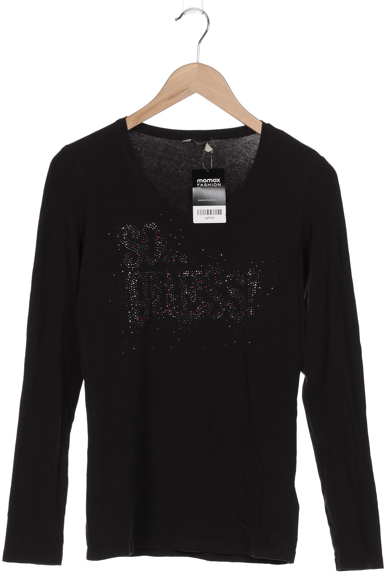 

Guess Damen Langarmshirt, schwarz, Gr. 42