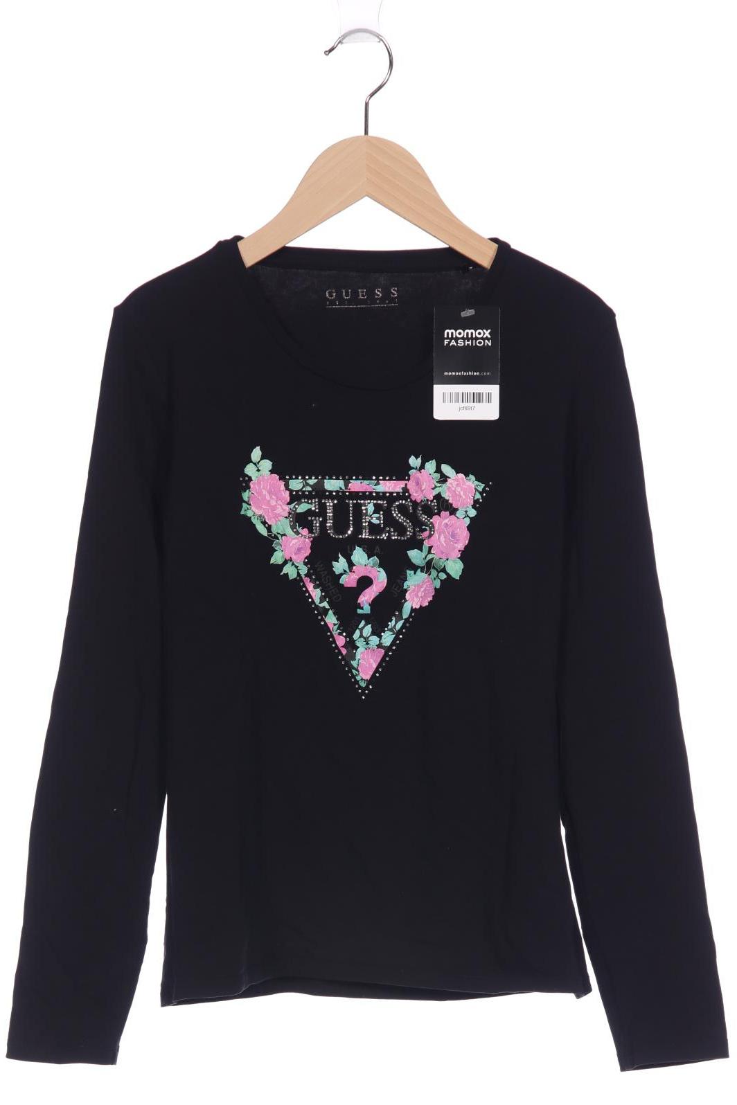 

Guess Damen Langarmshirt, schwarz, Gr. 38