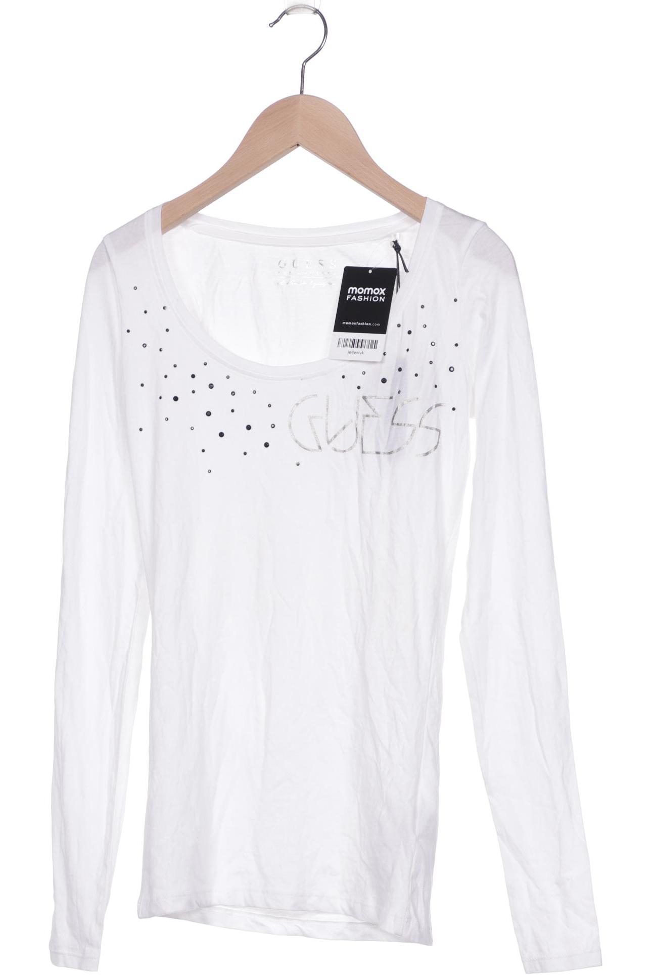 

GUESS Damen Langarmshirt, weiß