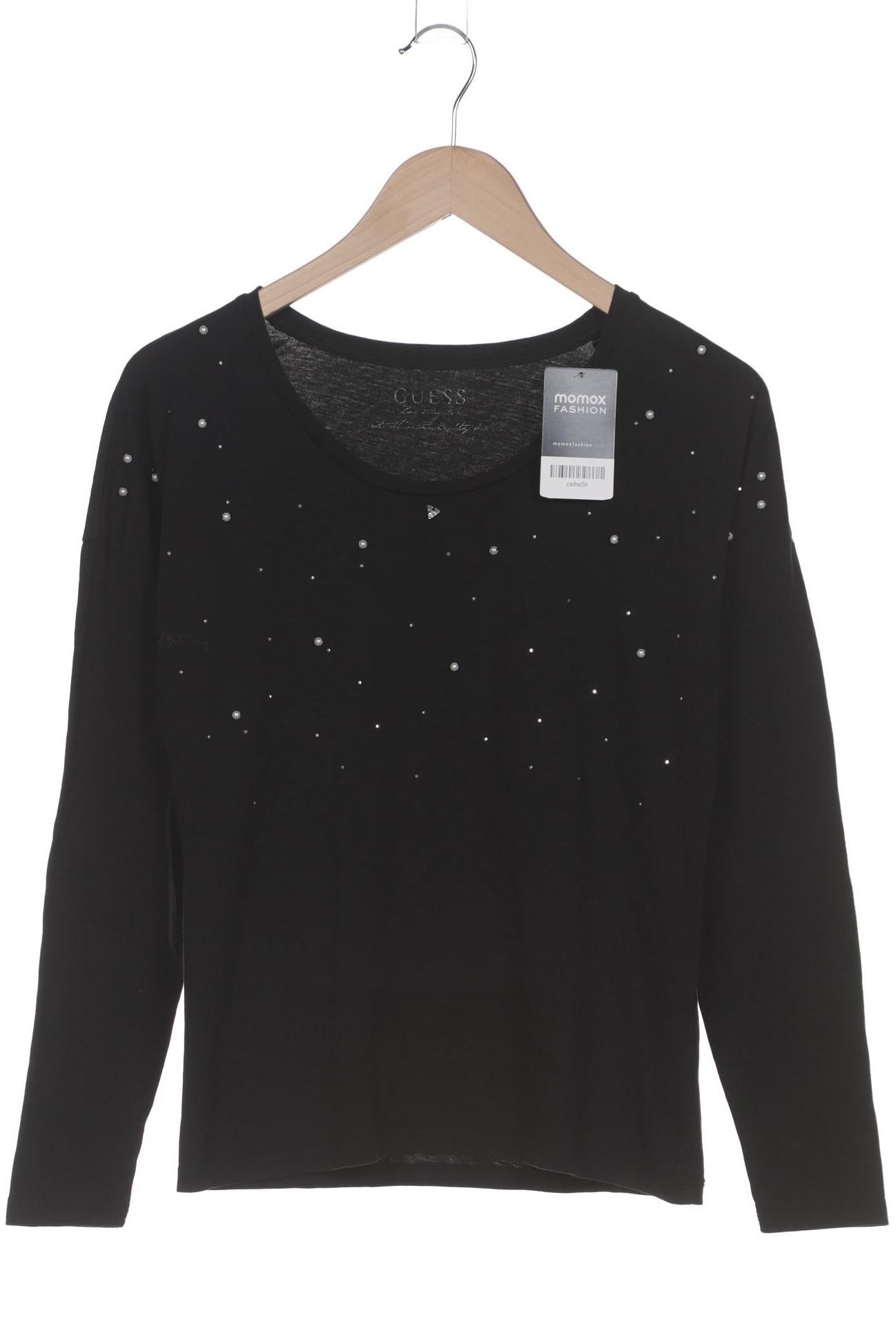 

Guess Damen Langarmshirt, schwarz, Gr. 38