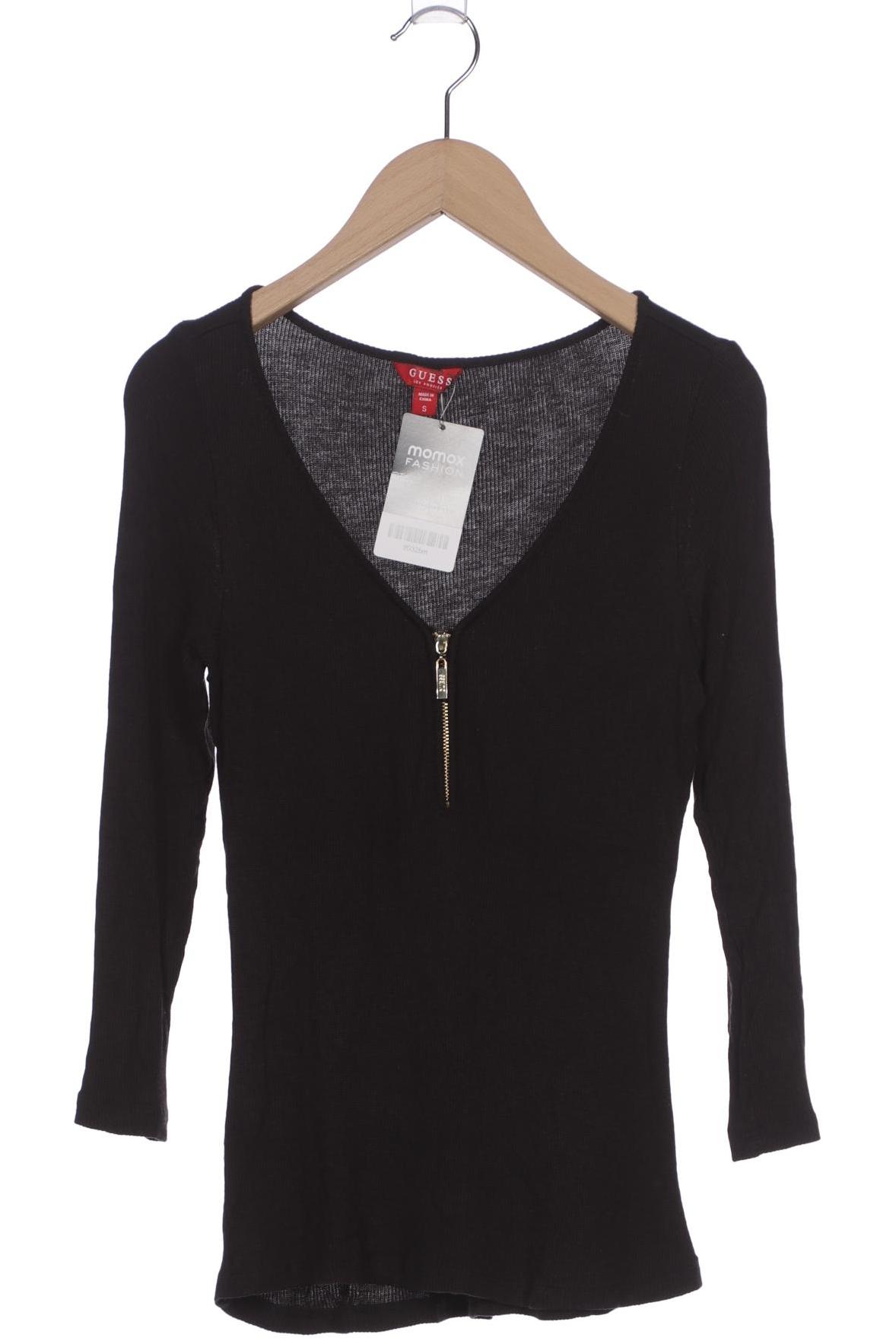 

Guess Damen Langarmshirt, schwarz, Gr. 36