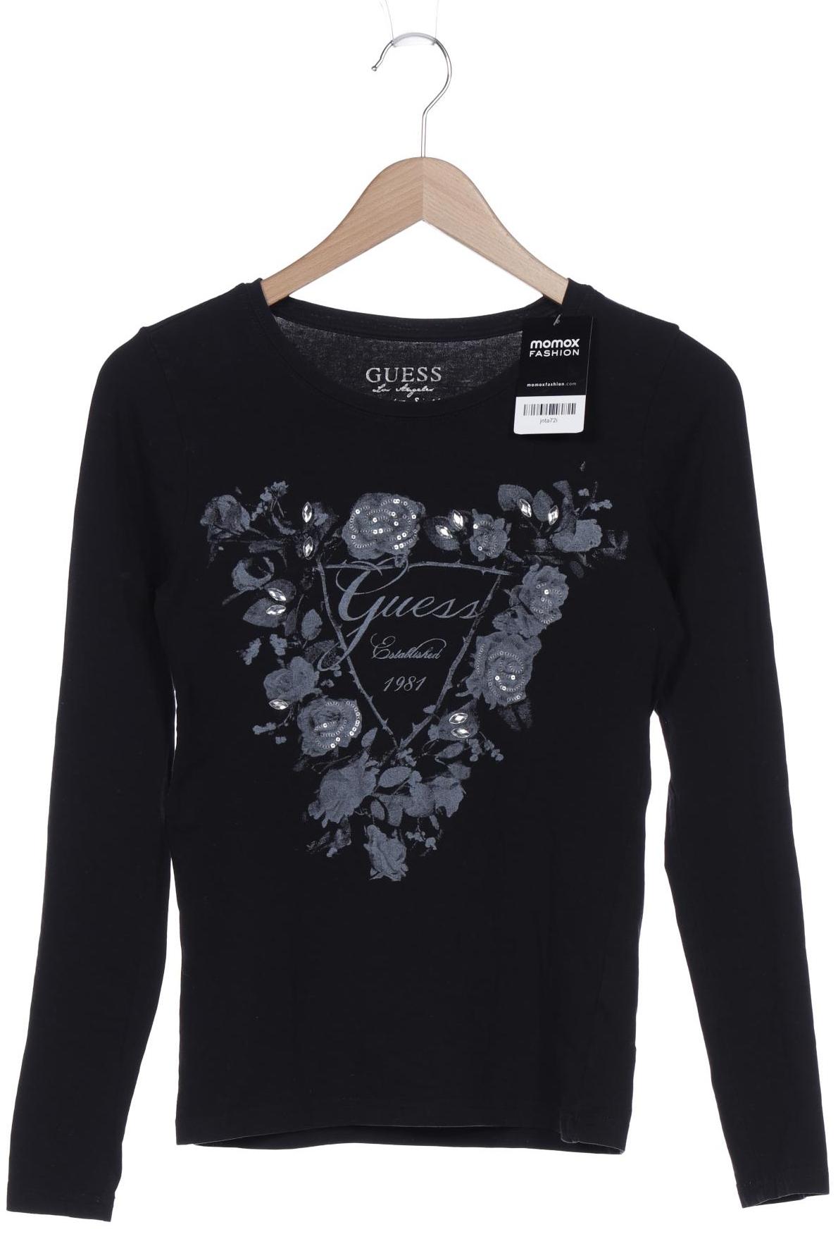 

GUESS Damen Langarmshirt, schwarz
