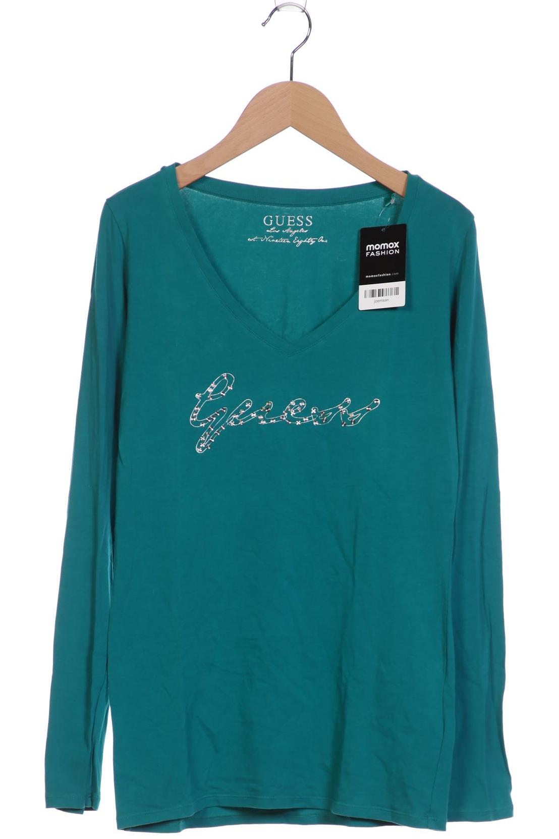 

GUESS Damen Langarmshirt, türkis