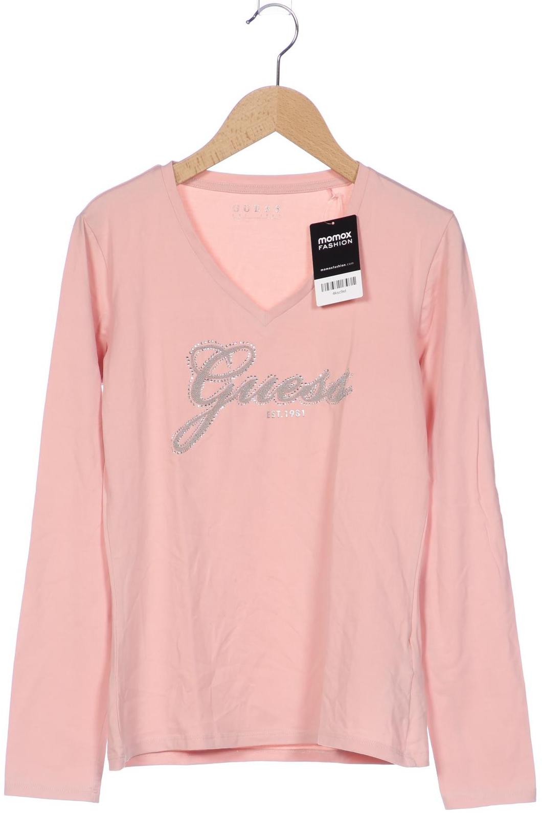 

Guess Damen Langarmshirt, pink, Gr. 38