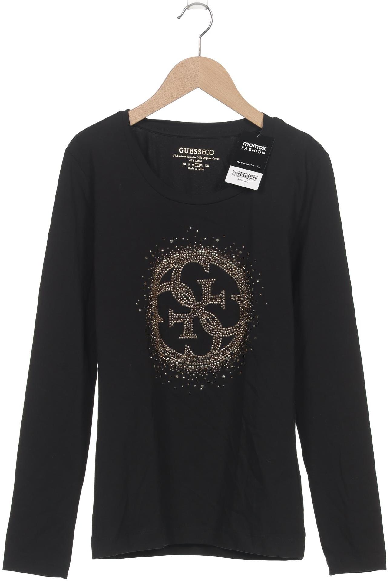 

Guess Damen Langarmshirt, schwarz, Gr. 40