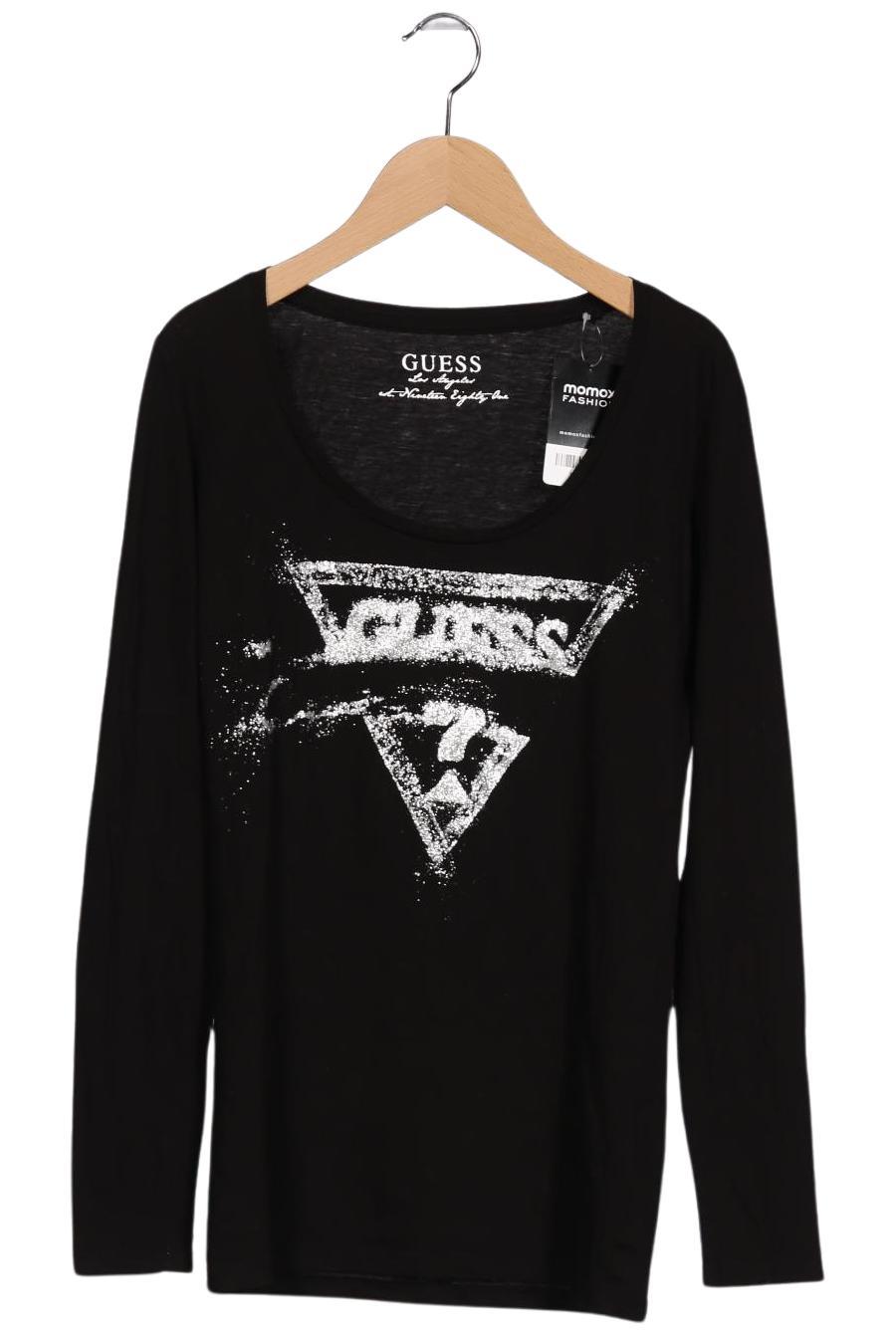 

Guess Damen Langarmshirt, schwarz, Gr. 36