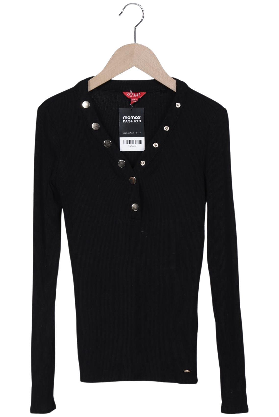 

Guess Damen Langarmshirt, schwarz, Gr. 36