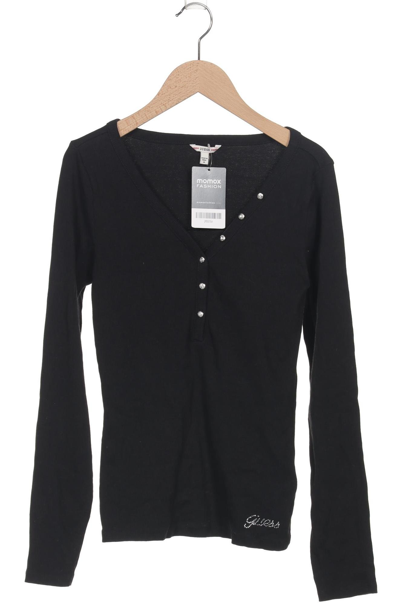 

Guess Damen Langarmshirt, schwarz, Gr. 38