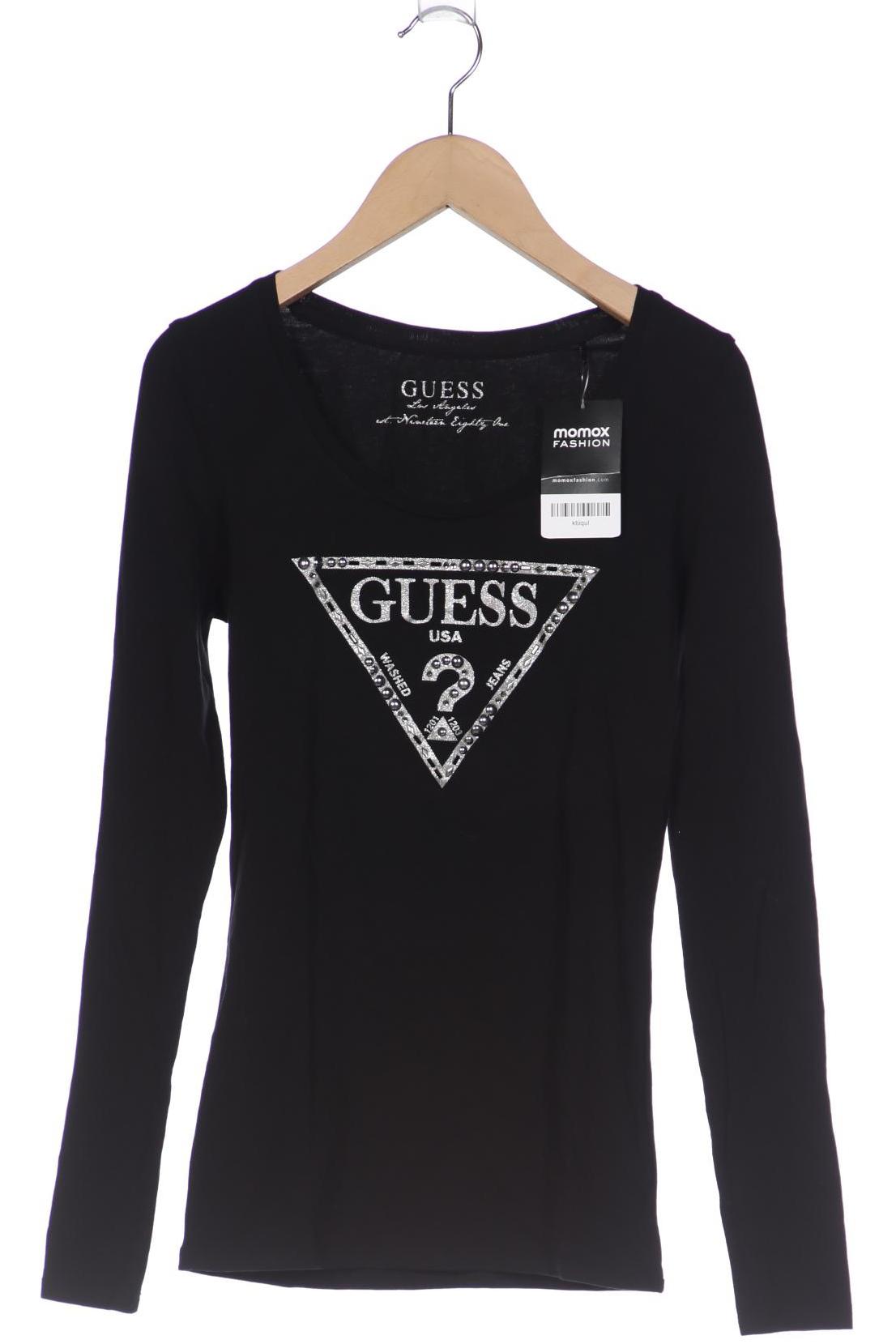 

GUESS Damen Langarmshirt, schwarz