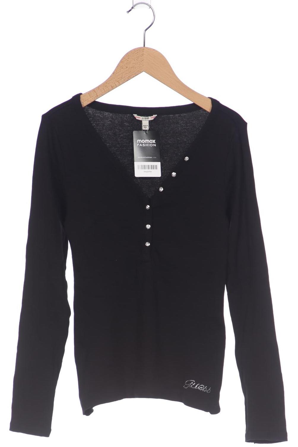

Guess Damen Langarmshirt, schwarz, Gr. 40