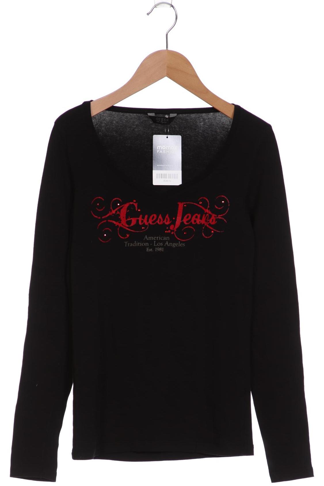 

Guess Damen Langarmshirt, schwarz, Gr. 38