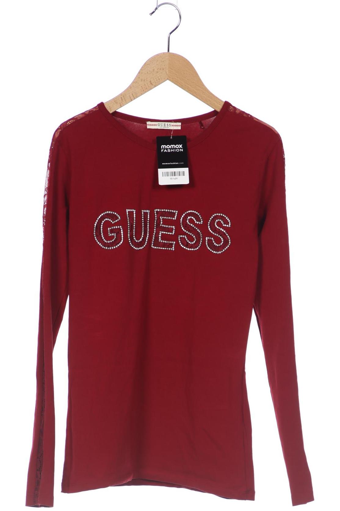 

Guess Damen Langarmshirt, rot, Gr. 38