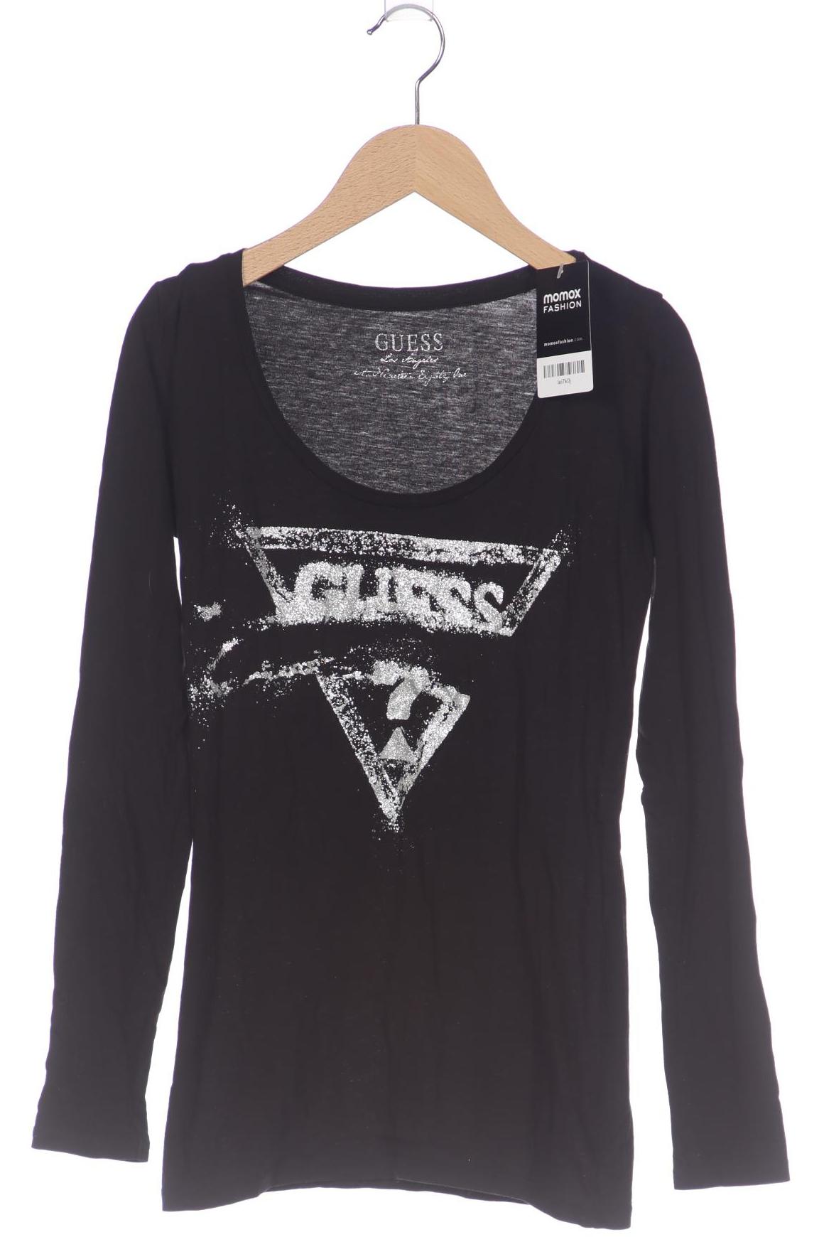 

Guess Damen Langarmshirt, schwarz, Gr. 36