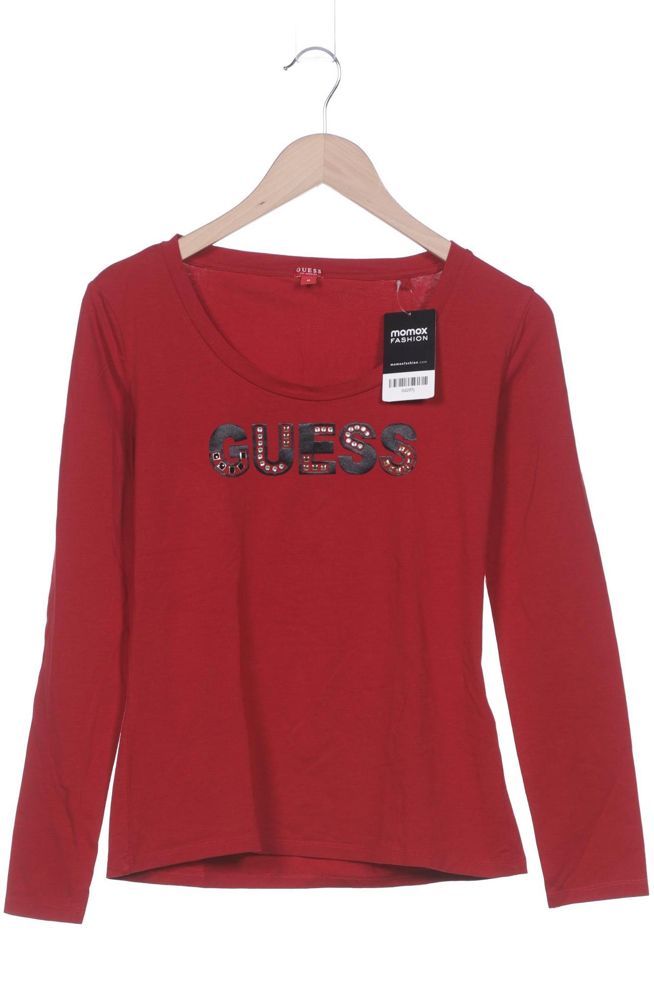 

Guess Damen Langarmshirt, rot, Gr. 42
