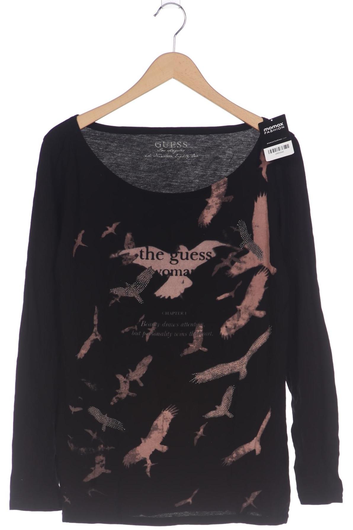 

Guess Damen Langarmshirt, schwarz, Gr. 44