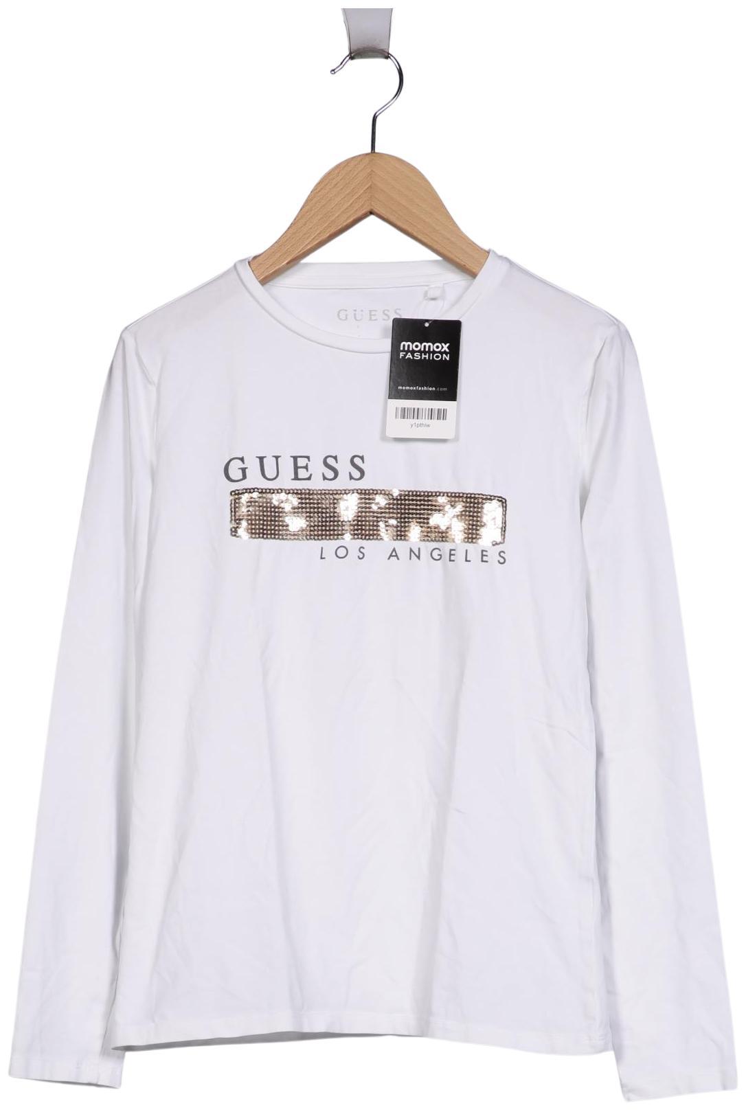 

Guess Damen Langarmshirt, weiß, Gr. 34