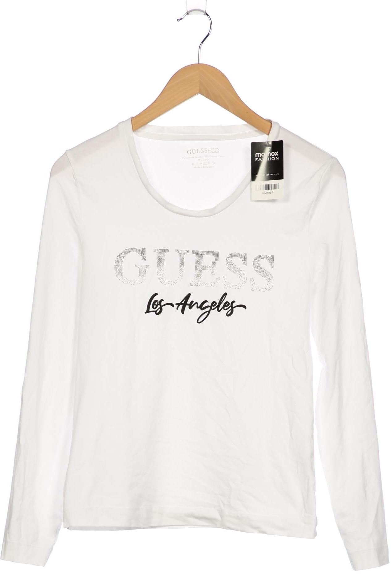 

Guess Damen Langarmshirt, weiß, Gr. 42