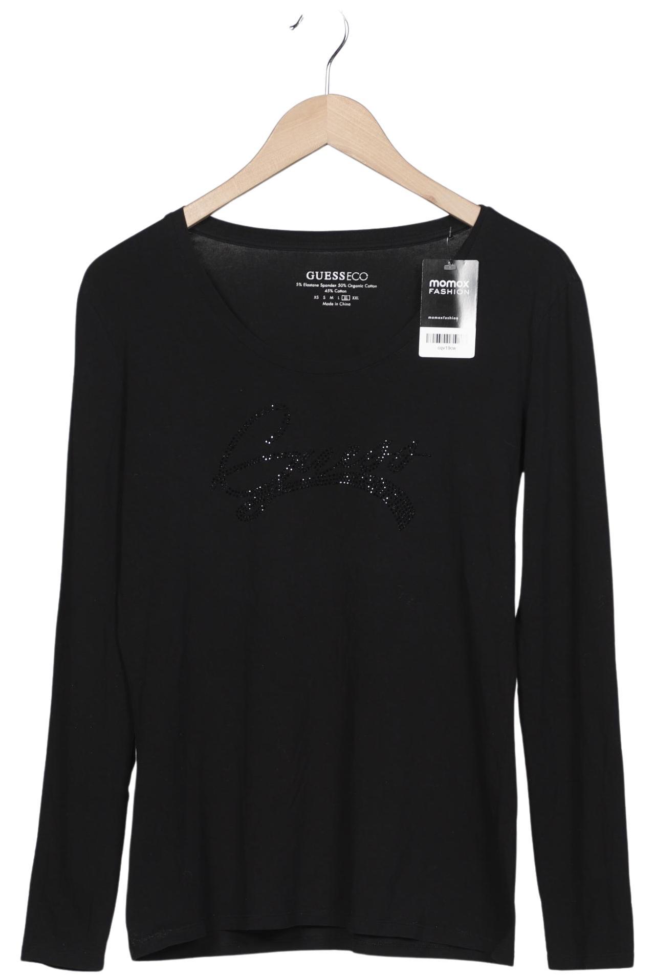 

Guess Damen Langarmshirt, schwarz, Gr. 44