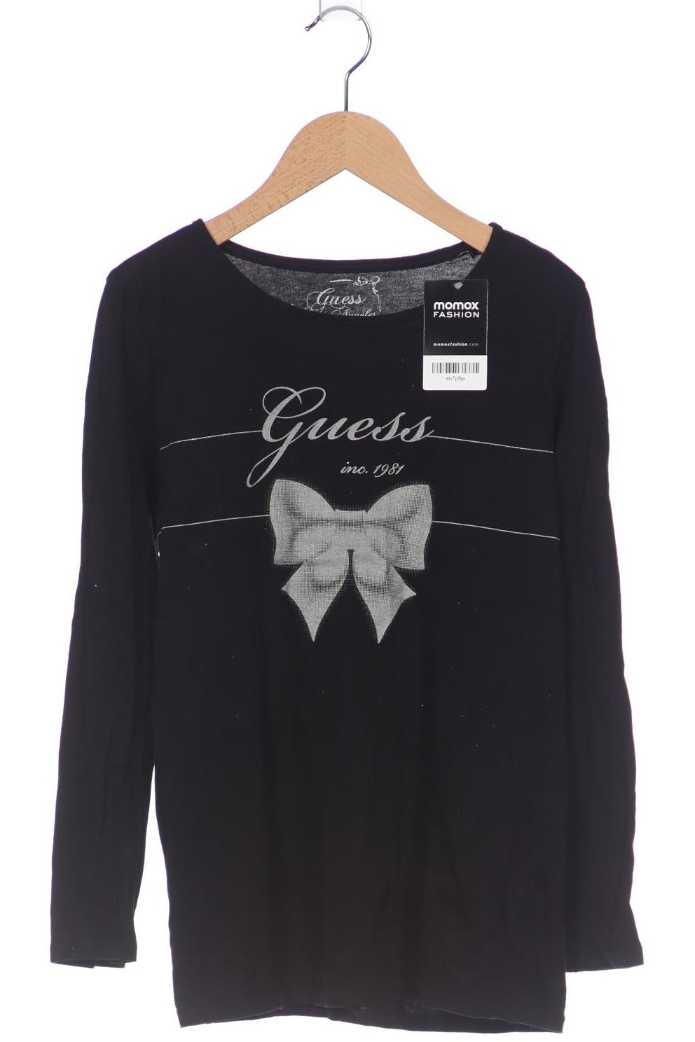 

Guess Damen Langarmshirt, schwarz, Gr. 34