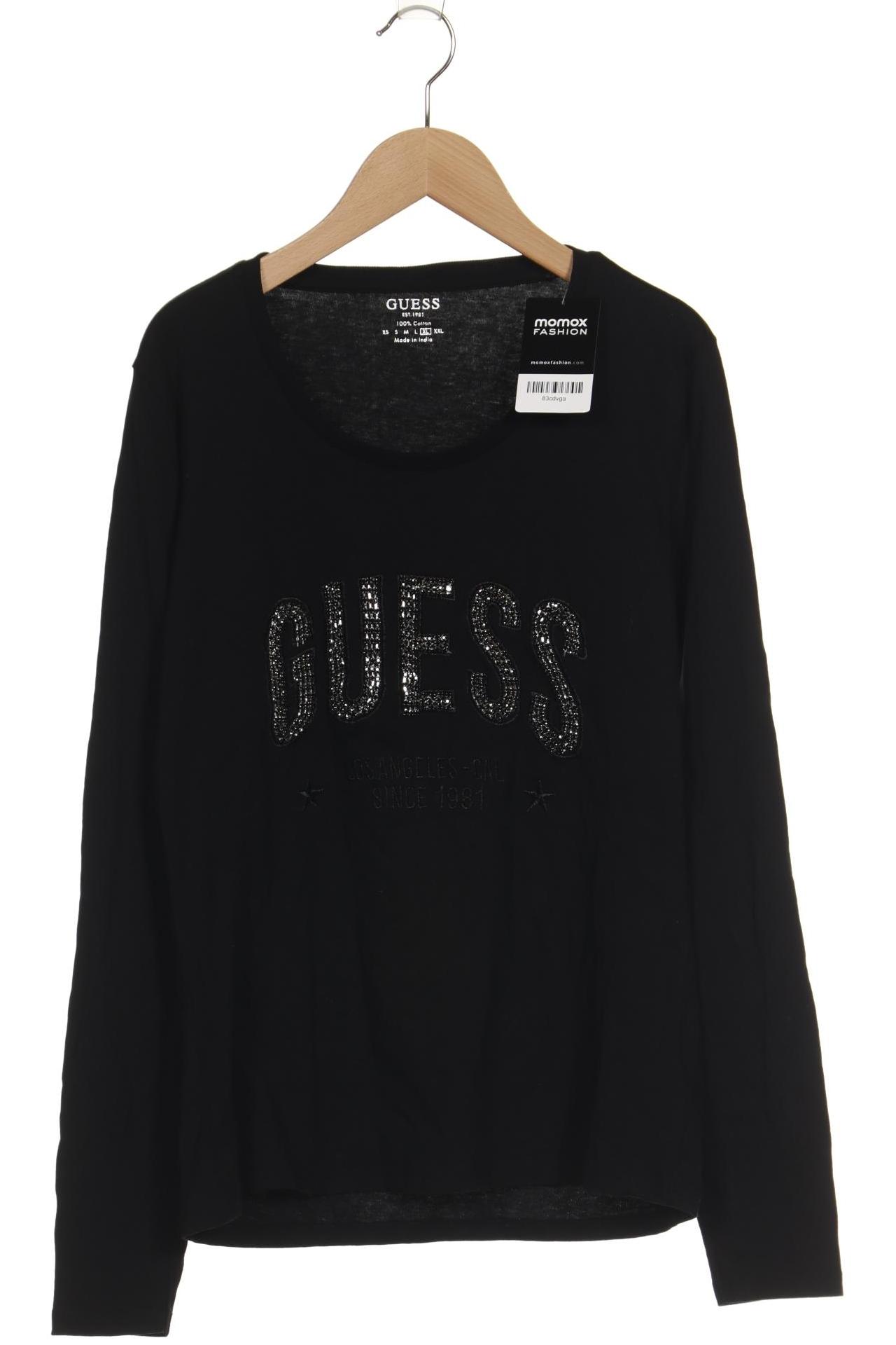 

Guess Damen Langarmshirt, schwarz, Gr. 44