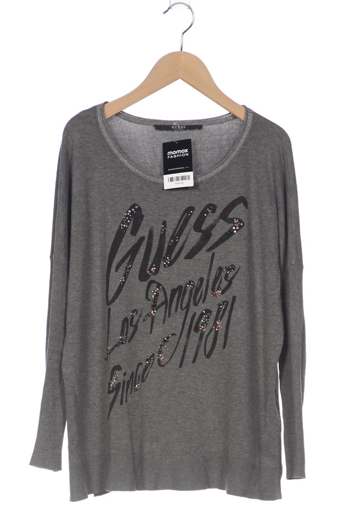 

Guess Damen Langarmshirt, grau, Gr. 40