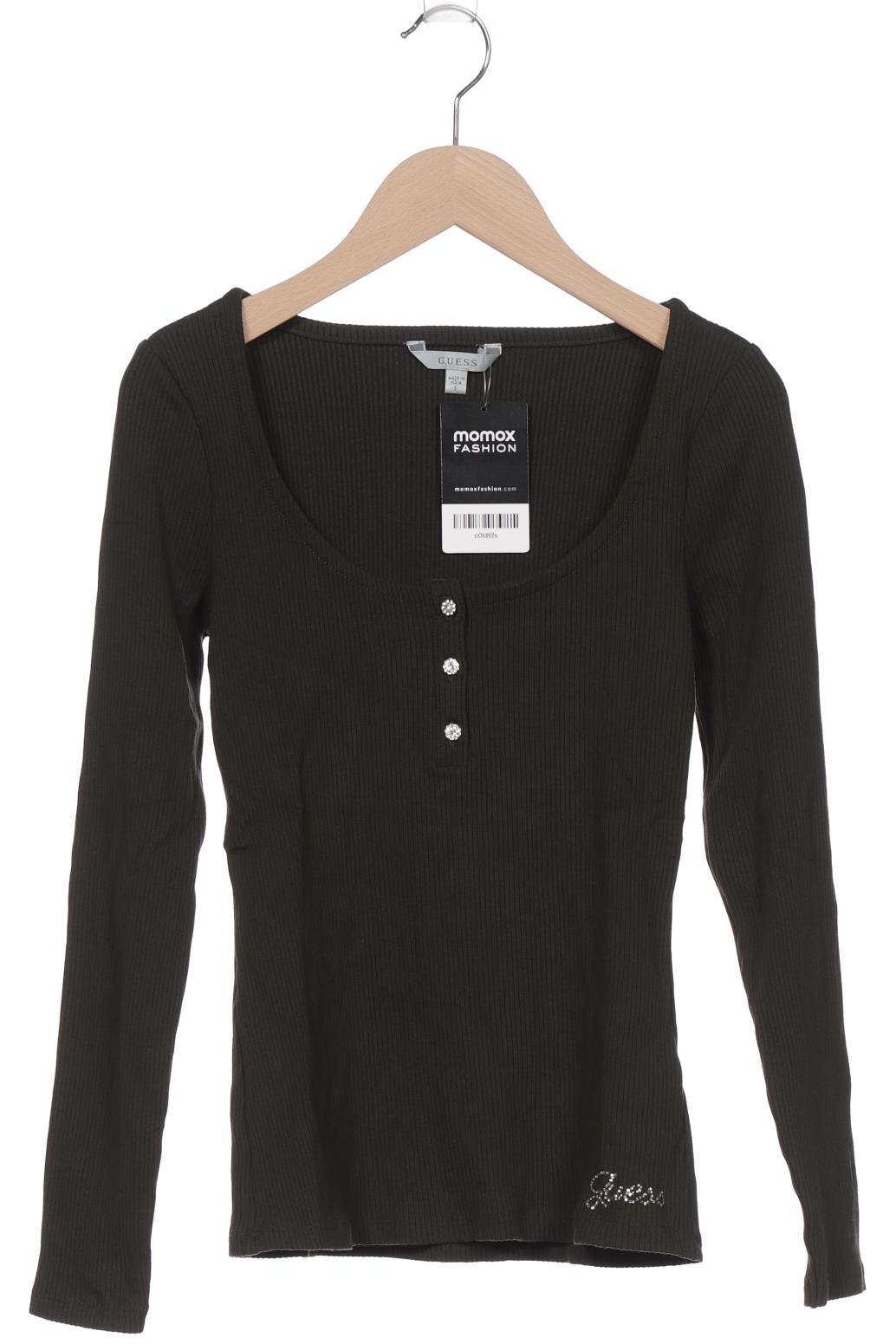 

Guess Damen Langarmshirt, grün, Gr. 40