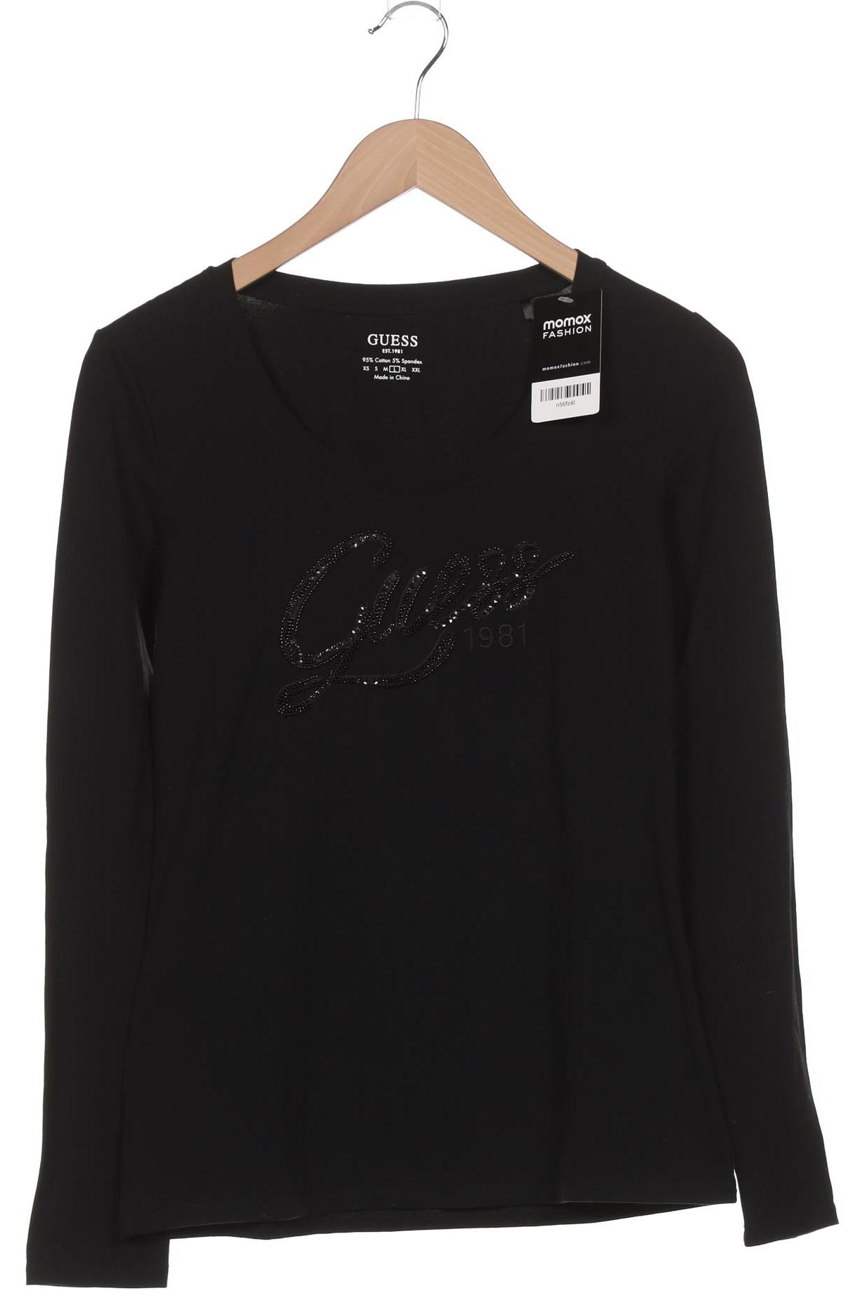

Guess Damen Langarmshirt, schwarz, Gr. 42