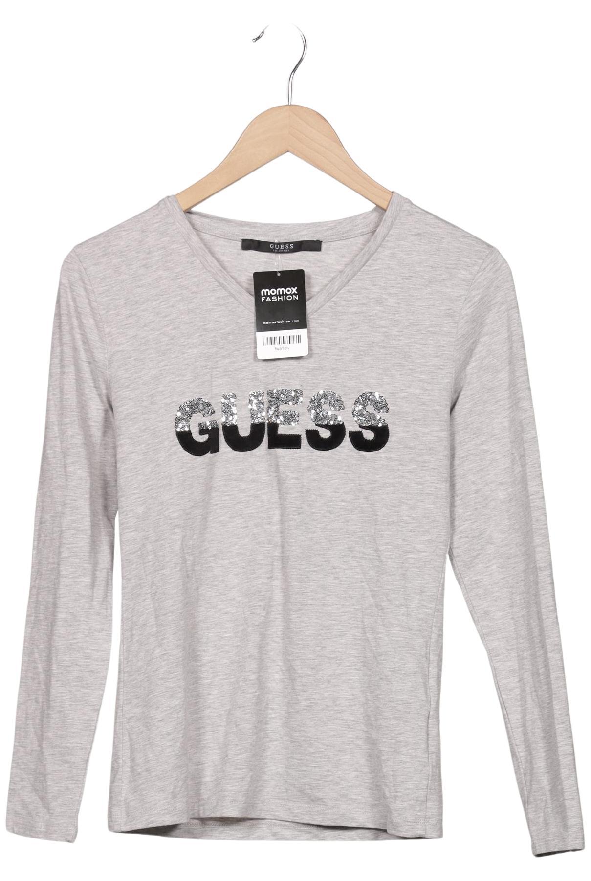 

Guess Damen Langarmshirt, grau, Gr. 38