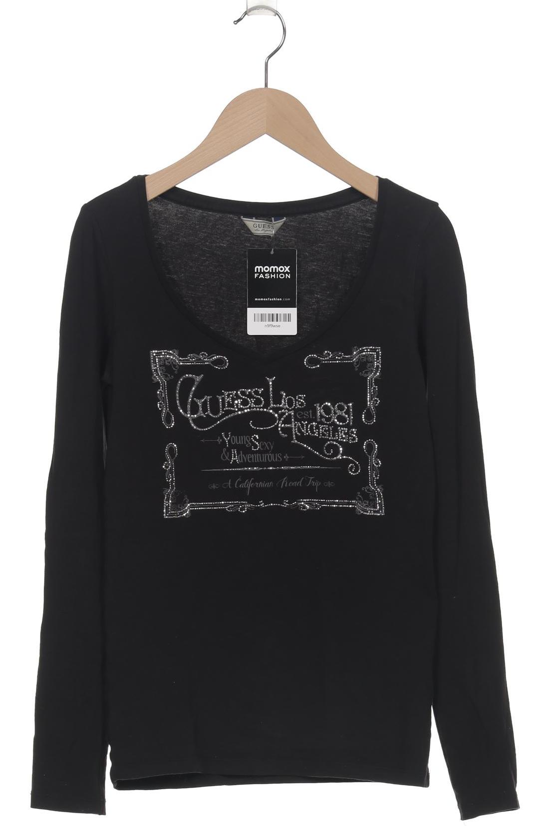 

Guess Damen Langarmshirt, schwarz, Gr. 36