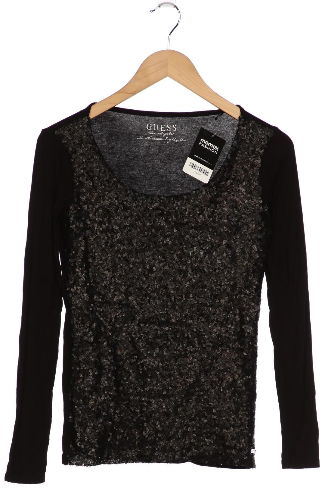 

Guess Damen Langarmshirt, schwarz, Gr. 34