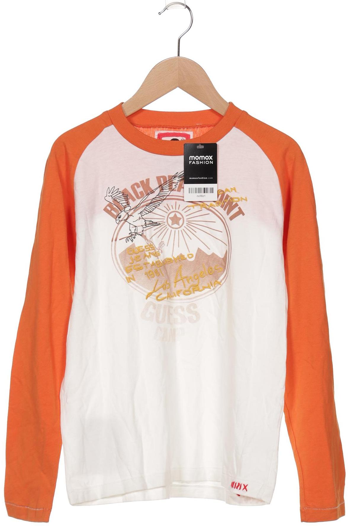 

Guess Damen Langarmshirt, weiß, Gr. 12