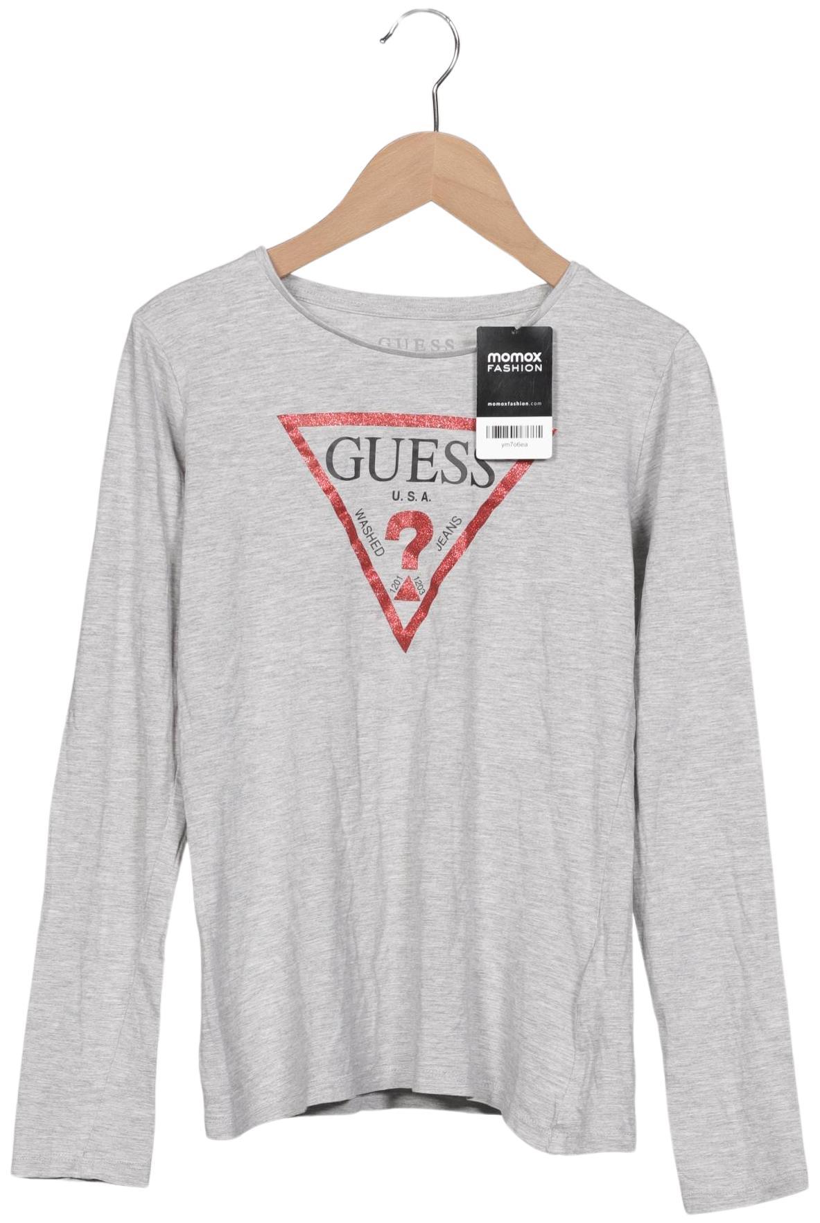 

Guess Damen Langarmshirt, grau, Gr. 16